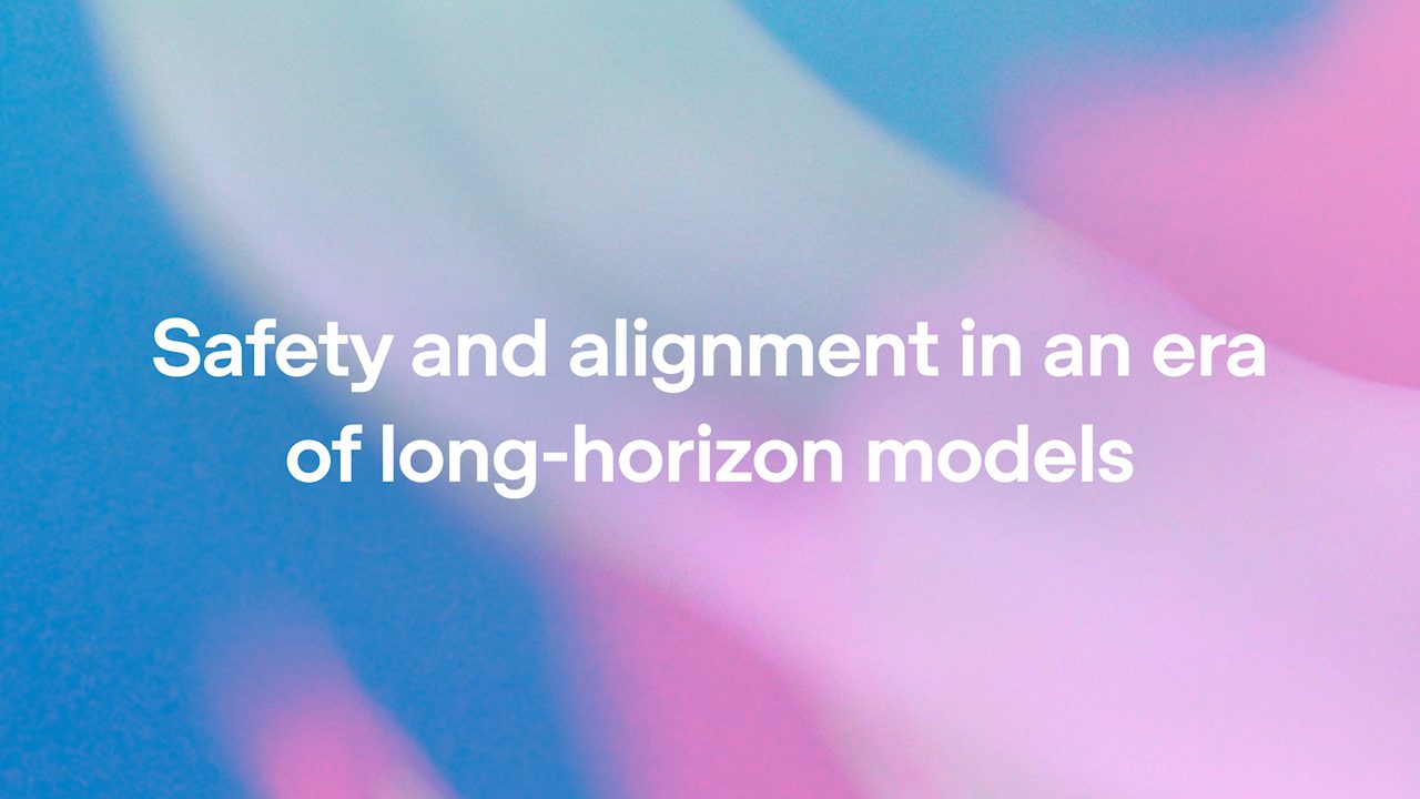 OpenAI : safety alignment pour modèles long-horizon