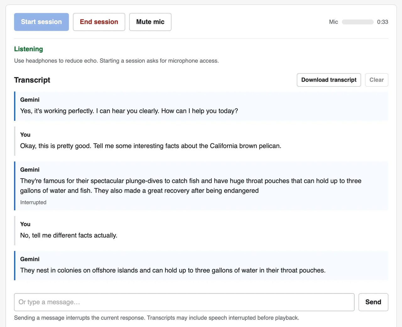 Gemini 3.8 Live : speech-to-speech