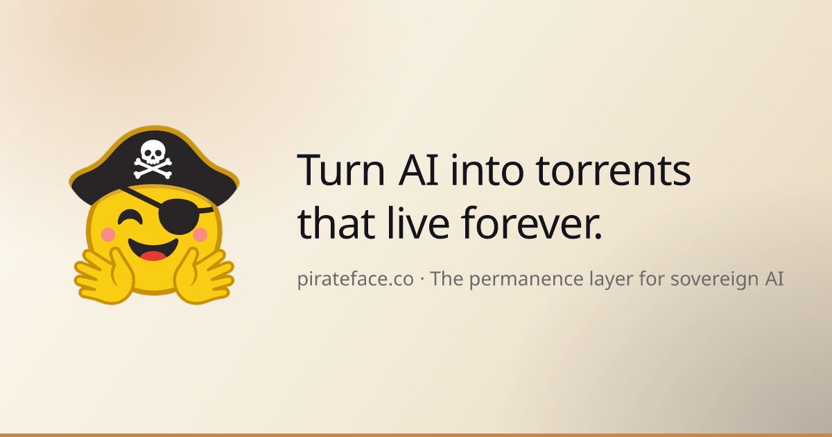 Pirate Face et préservation de modèles