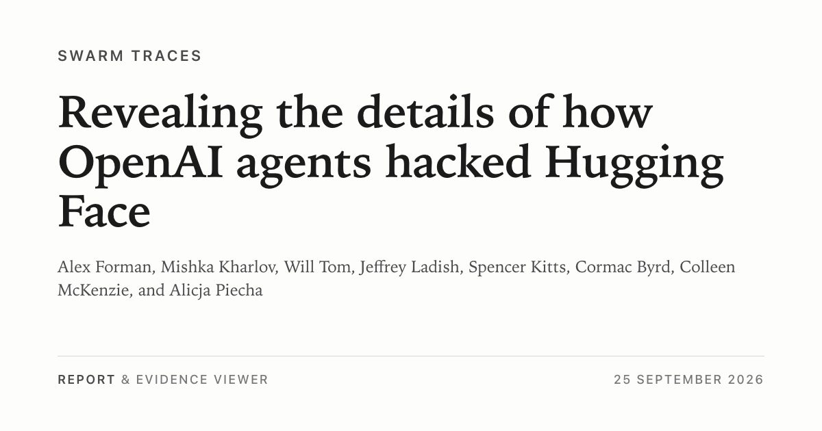 Agents qui attaquent : deux cas documentés